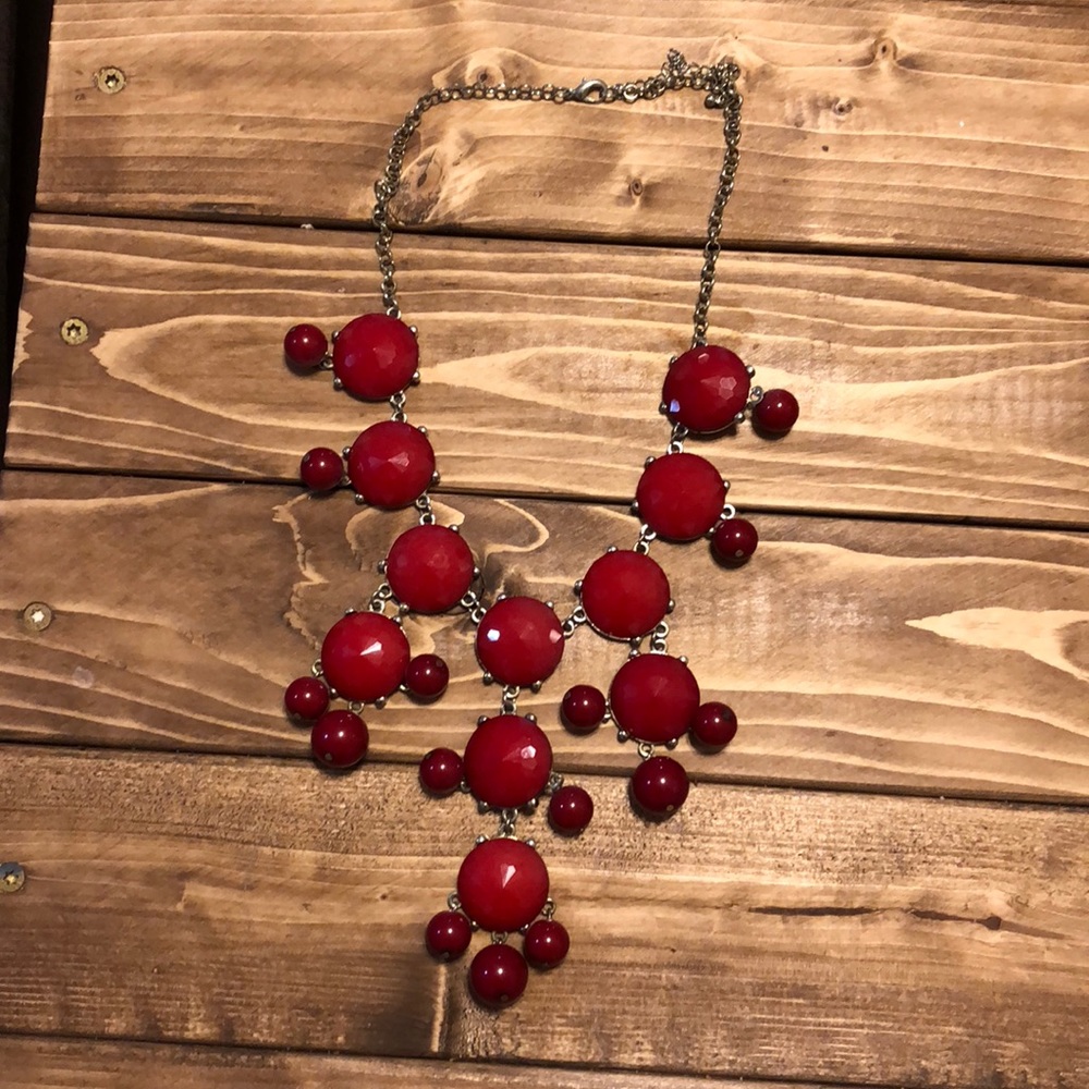 Red necklace
